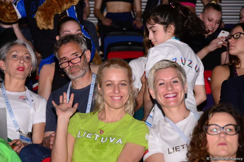 Competitions underway within 11th European Aerobic Gymnastics Championships in Baku (PHOTO)
