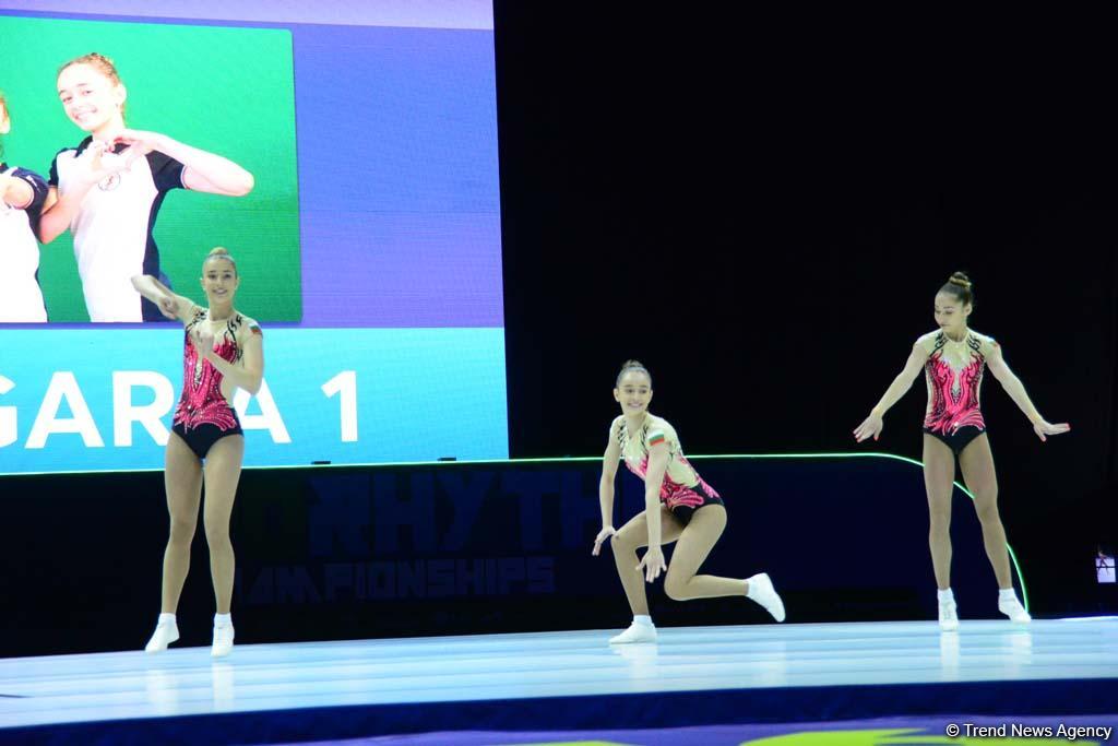 Competitions underway within 11th European Aerobic Gymnastics Championships in Baku (PHOTO)