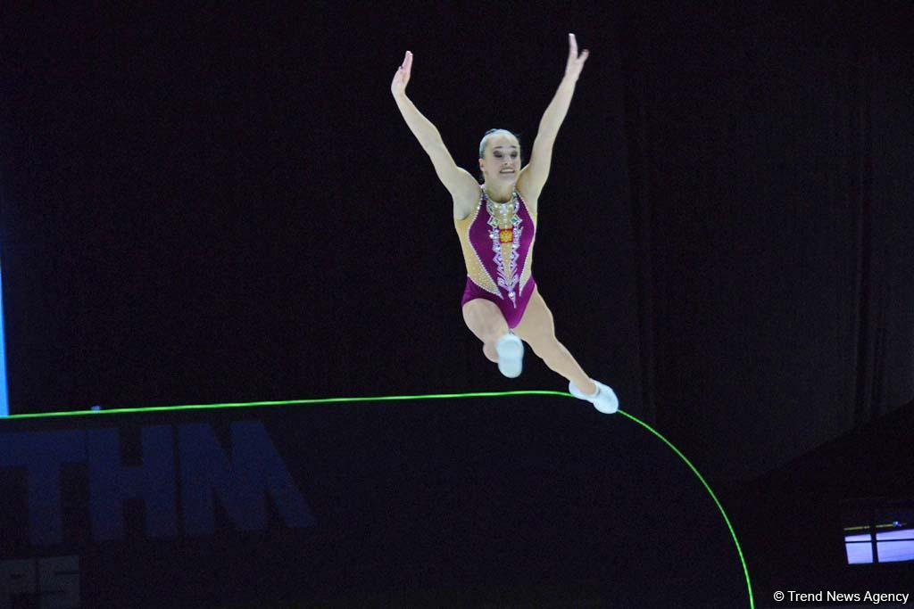 Competitions underway within 11th European Aerobic Gymnastics Championships in Baku (PHOTO)