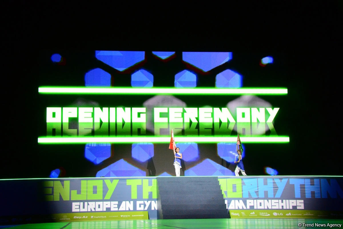 Stunning opening ceremony of 11th European Aerobic Gymnastics Championships in Baku (PHOTO)