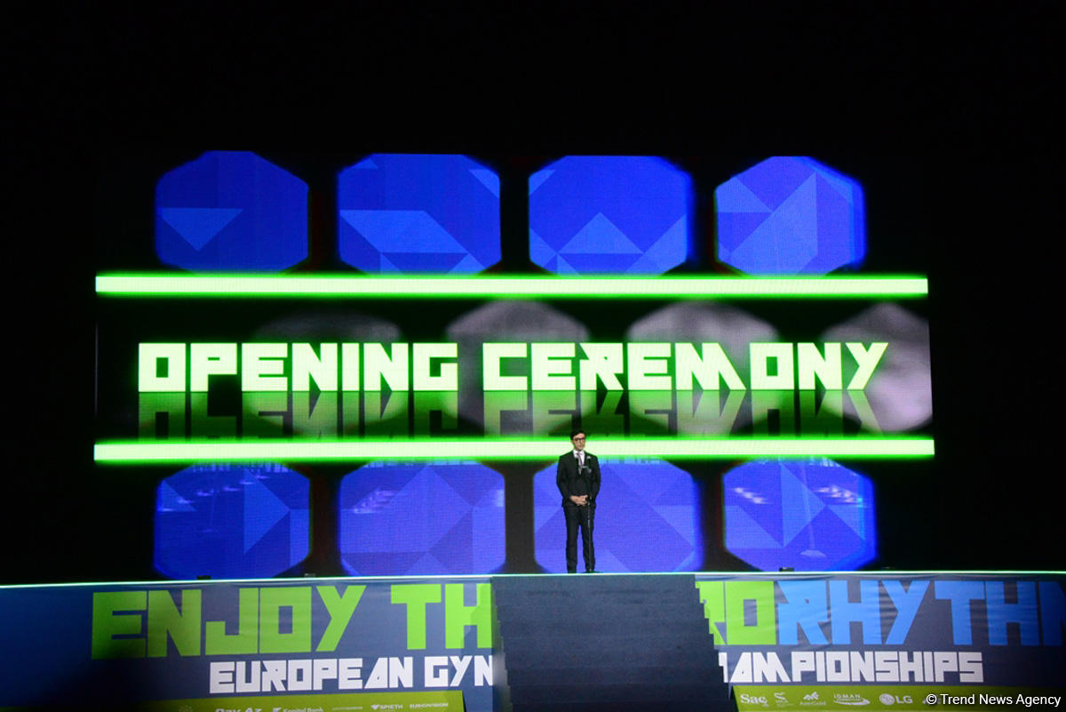 Stunning opening ceremony of 11th European Aerobic Gymnastics Championships in Baku (PHOTO)
