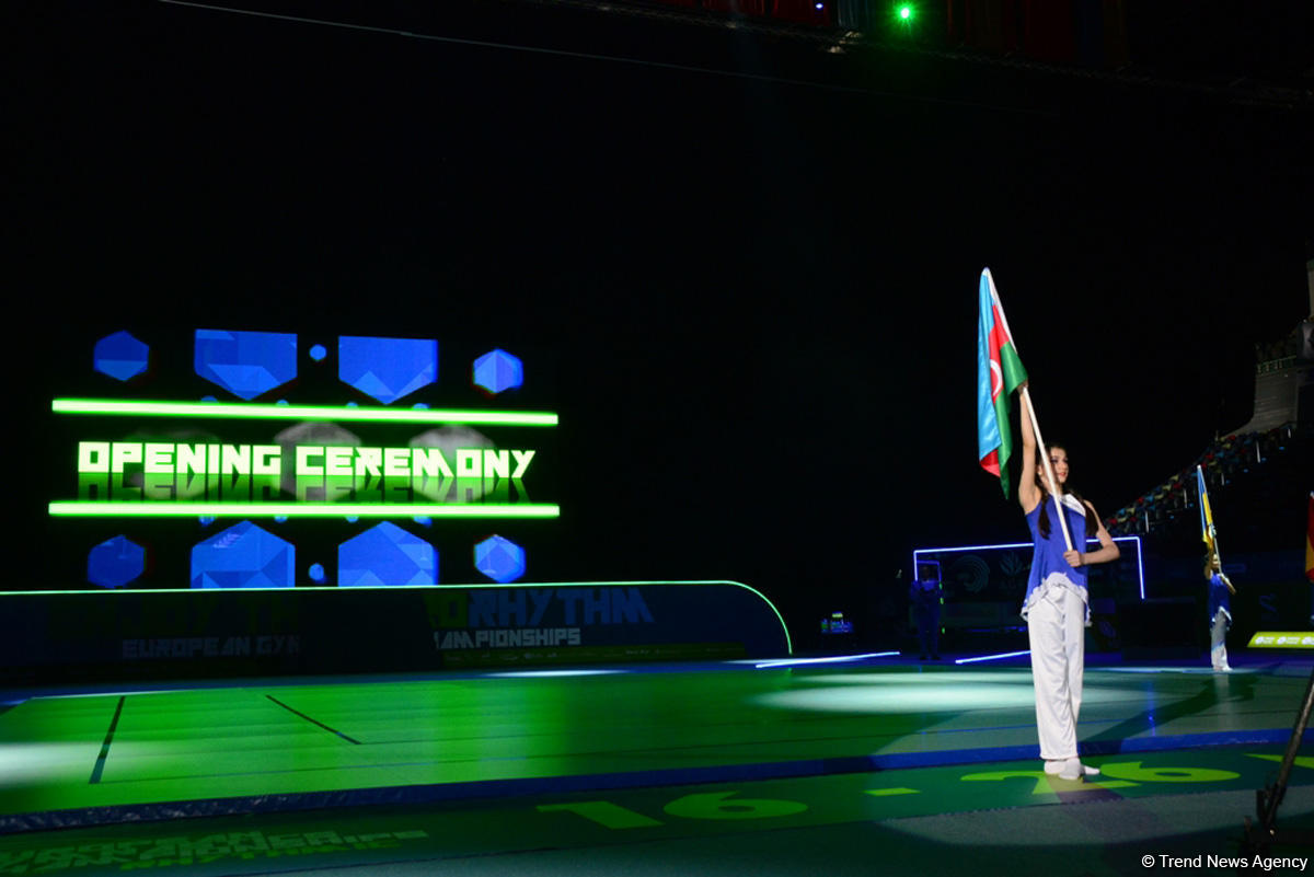 Stunning opening ceremony of 11th European Aerobic Gymnastics Championships in Baku (PHOTO)