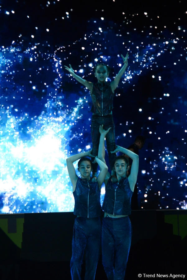Stunning opening ceremony of 11th European Aerobic Gymnastics Championships in Baku (PHOTO)