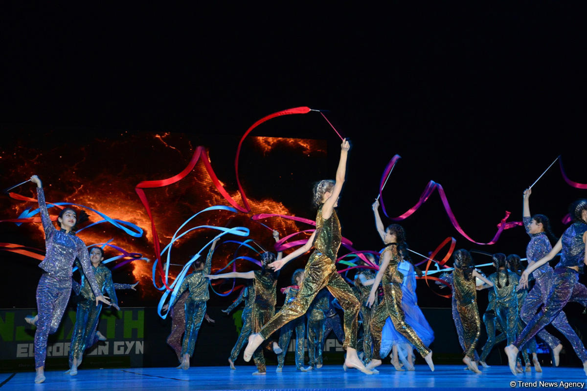 Stunning opening ceremony of 11th European Aerobic Gymnastics Championships in Baku (PHOTO)