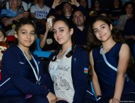 Competitions as part of Day 2 of European Aerobic Gymnastics Championships in Baku continue (PHOTO)