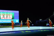 Competitions as part of Day 2 of European Aerobic Gymnastics Championships in Baku continue (PHOTO)