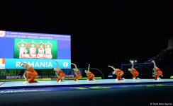 Competitions as part of Day 2 of European Aerobic Gymnastics Championships in Baku continue (PHOTO)