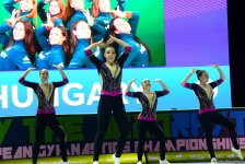 Competitions as part of Day 2 of European Aerobic Gymnastics Championships in Baku continue (PHOTO)