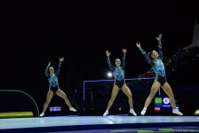 Competitions as part of Day 2 of European Aerobic Gymnastics Championships in Baku continue (PHOTO)