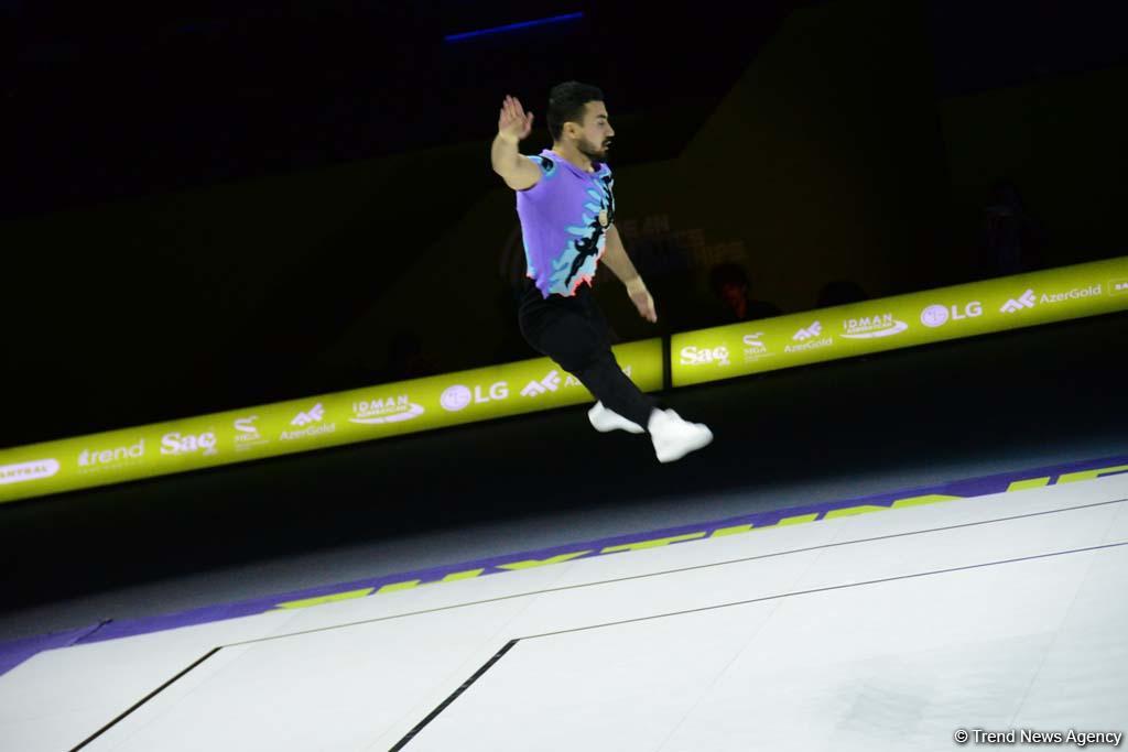 Finalists of 11th European Aerobic Gymnastics Championship in men's individual program named in Baku
