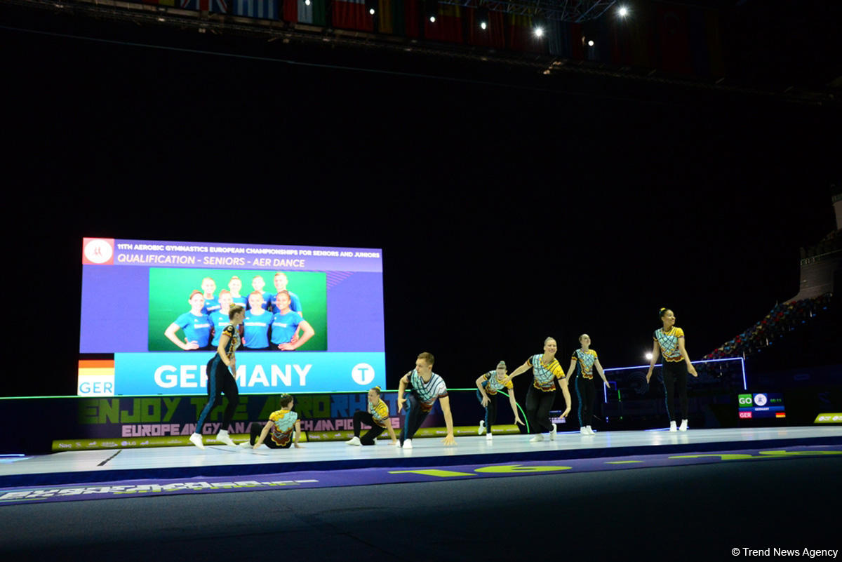 2nd day of 11th European Aerobic Gymnastics Championships kicks off in Baku (PHOTO)