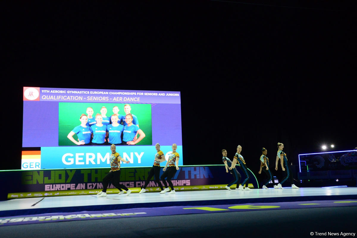 2nd day of 11th European Aerobic Gymnastics Championships kicks off in Baku (PHOTO)