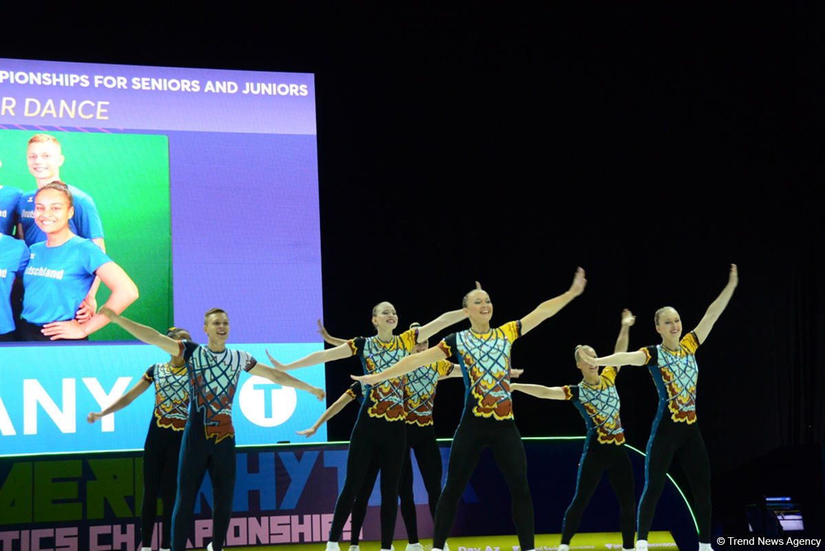 2nd day of 11th European Aerobic Gymnastics Championships kicks off in Baku (PHOTO)