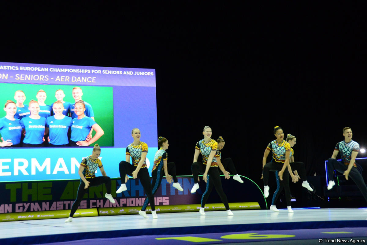 2nd day of 11th European Aerobic Gymnastics Championships kicks off in Baku (PHOTO)