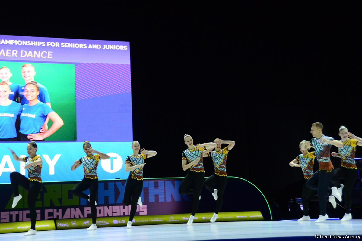 2nd day of 11th European Aerobic Gymnastics Championships kicks off in Baku (PHOTO)