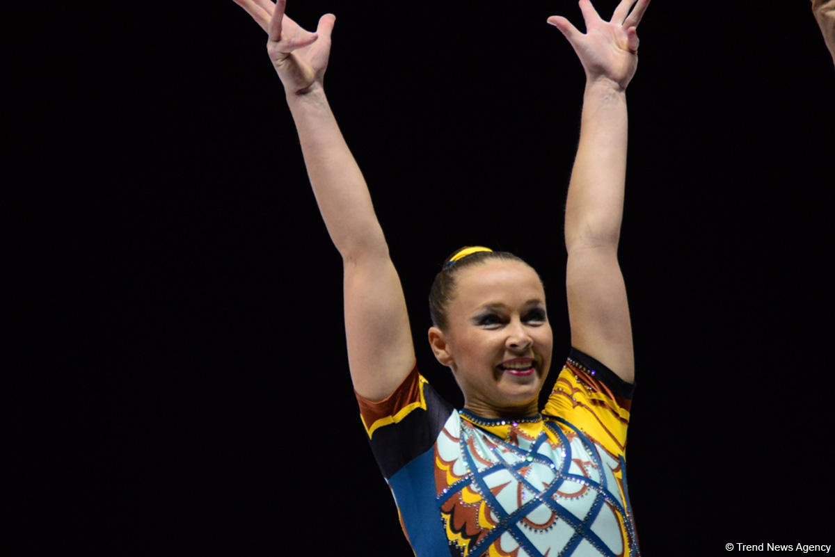 2nd day of 11th European Aerobic Gymnastics Championships kicks off in Baku (PHOTO)