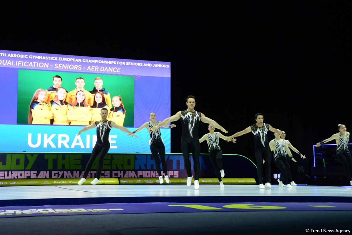 2nd day of 11th European Aerobic Gymnastics Championships kicks off in Baku (PHOTO)