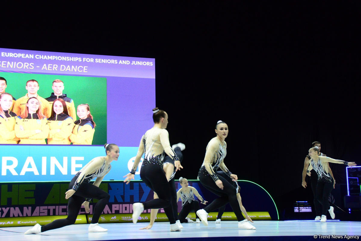 2nd day of 11th European Aerobic Gymnastics Championships kicks off in Baku (PHOTO)