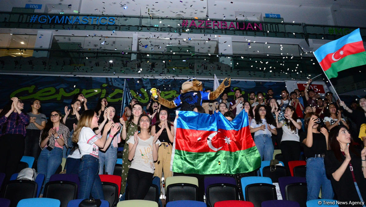 Competitions as part of Day 2 of European Aerobic Gymnastics Championships in Baku continue (PHOTO)