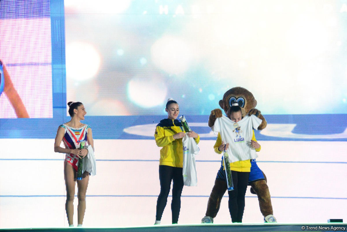 Competitions as part of Day 2 of European Aerobic Gymnastics Championships in Baku continue (PHOTO)