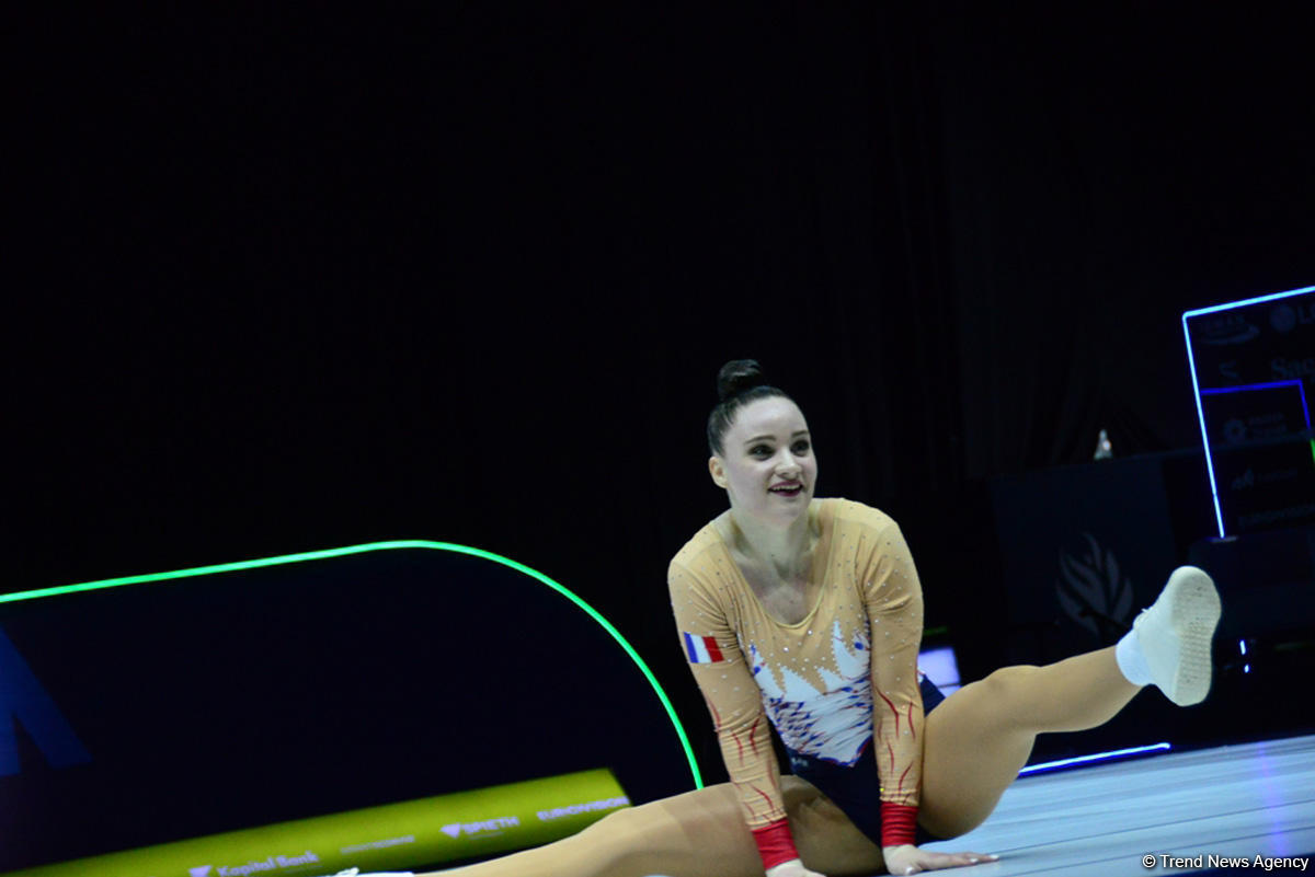 Competitions as part of Day 2 of European Aerobic Gymnastics Championships in Baku continue (PHOTO)