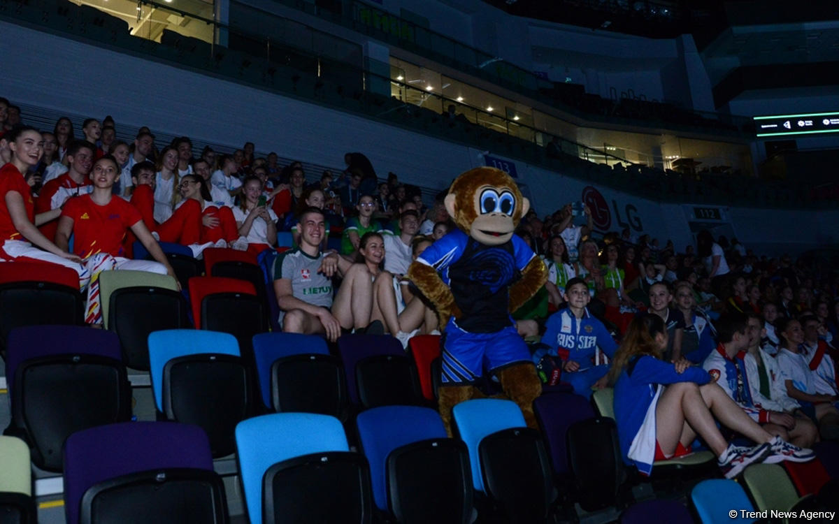 Joy & delight at European Aerobic Gymnastics Championships in Baku (PHOTO)