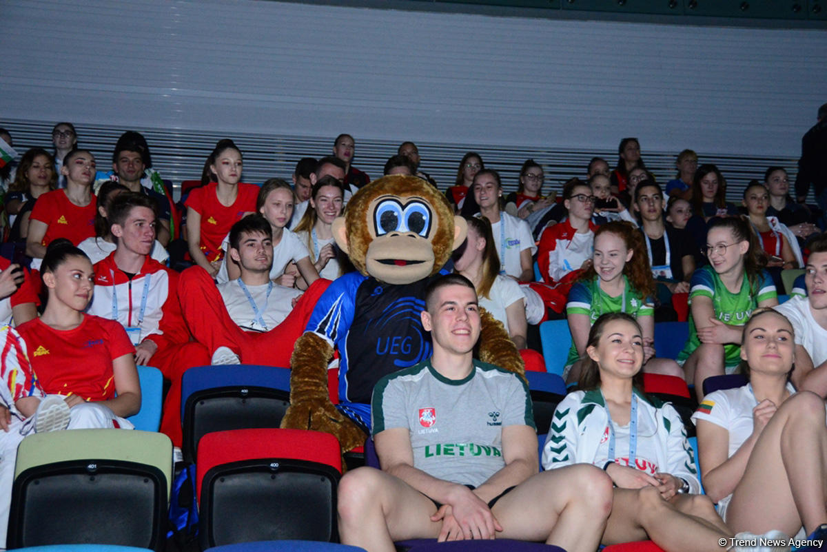 Joy & delight at European Aerobic Gymnastics Championships in Baku (PHOTO)