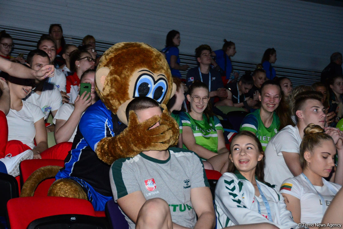 Joy & delight at European Aerobic Gymnastics Championships in Baku (PHOTO)
