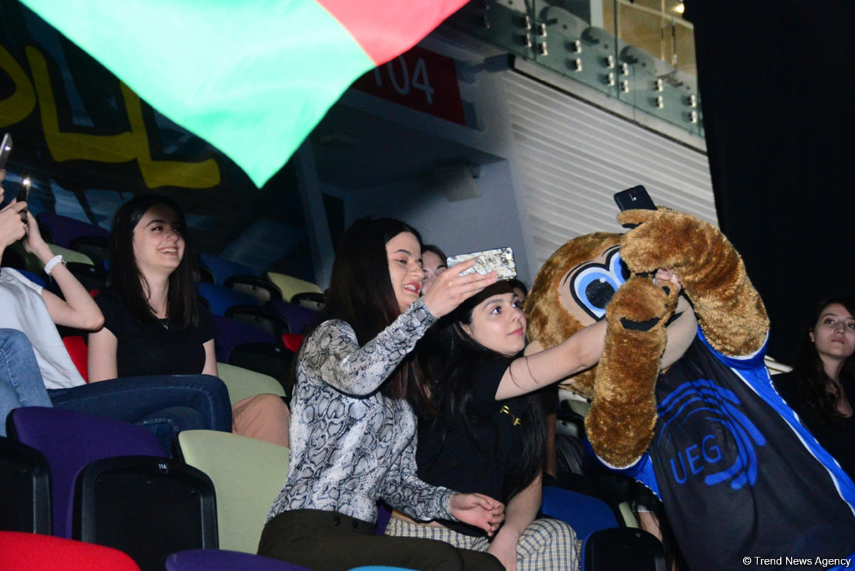 Joy & delight at European Aerobic Gymnastics Championships in Baku (PHOTO)