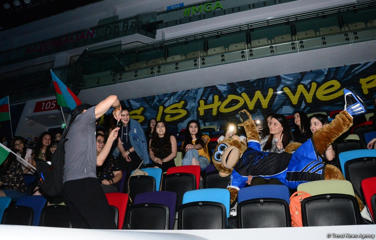 Joy & delight at European Aerobic Gymnastics Championships in Baku (PHOTO)