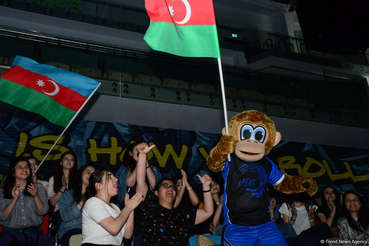Joy & delight at European Aerobic Gymnastics Championships in Baku (PHOTO)