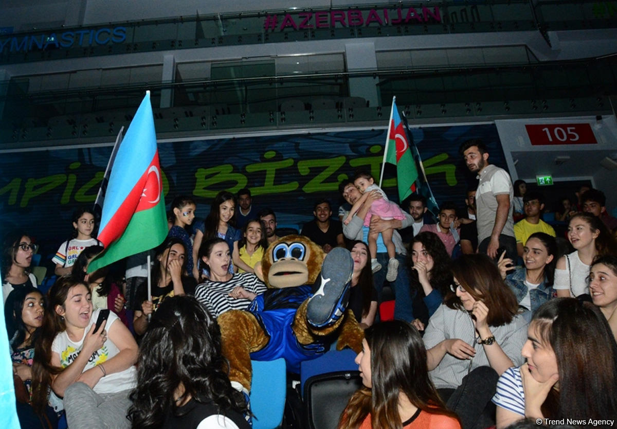 Joy & delight at European Aerobic Gymnastics Championships in Baku (PHOTO)