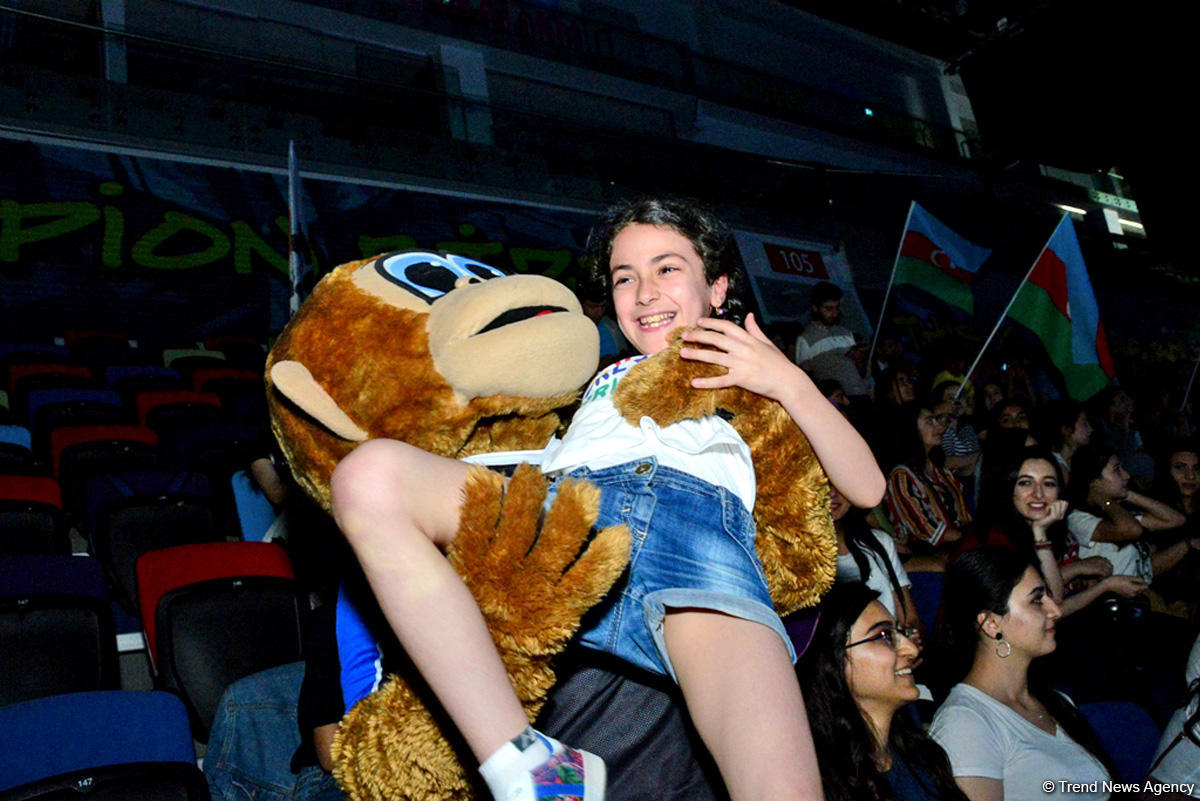 Joy & delight at European Aerobic Gymnastics Championships in Baku (PHOTO)
