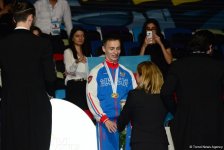 Winners among individual men and women, mixed pairs of seniors awarded within European Aerobic Gymnastics Championships in Baku (PHOTO)