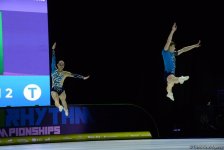Best moments of 11th European Aerobic Gymnastics Championship finals in Baku (PHOTO)