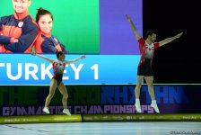 Best moments of 11th European Aerobic Gymnastics Championship finals in Baku (PHOTO)