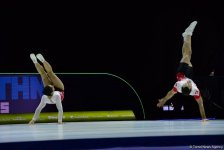 Best moments of 11th European Aerobic Gymnastics Championship finals in Baku (PHOTO)