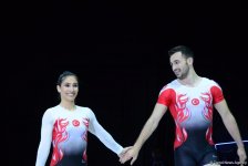 Best moments of 11th European Aerobic Gymnastics Championship finals in Baku (PHOTO)