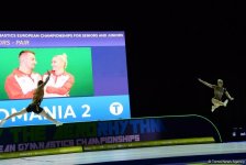 Best moments of 11th European Aerobic Gymnastics Championship finals in Baku (PHOTO)