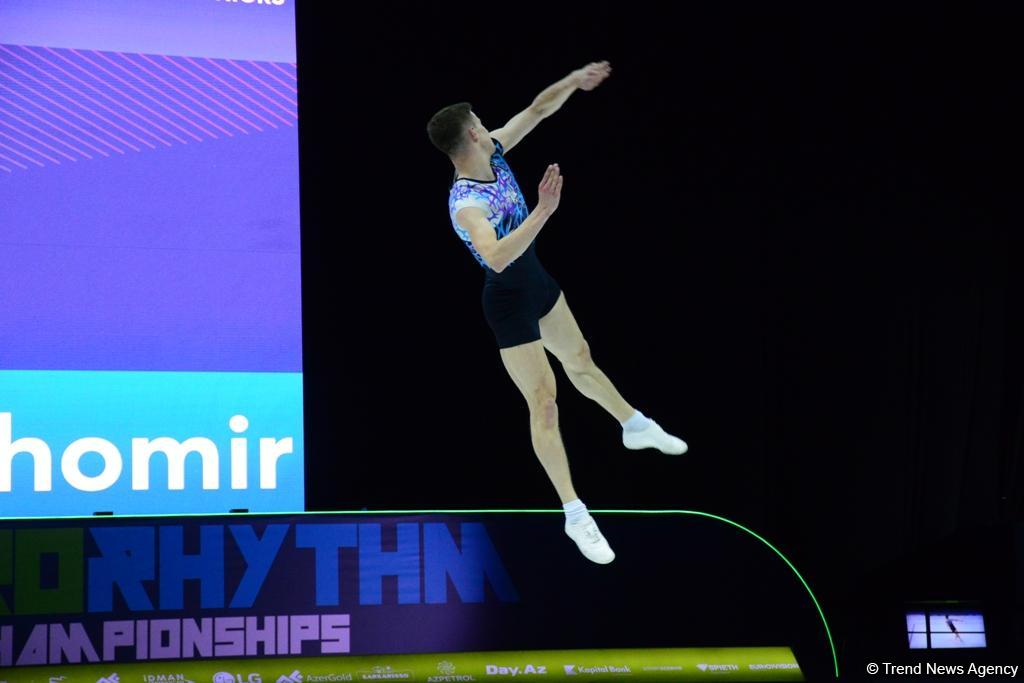 Best moments of 11th European Aerobic Gymnastics Championship finals in Baku (PHOTO)