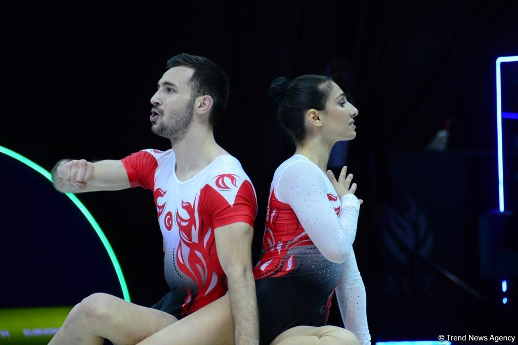 Best moments of 11th European Aerobic Gymnastics Championship finals in Baku (PHOTO)