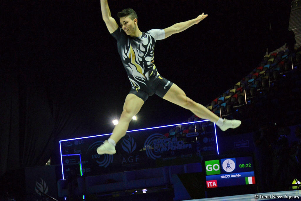 Best moments of 11th European Aerobic Gymnastics Championship finals in Baku (PHOTO)