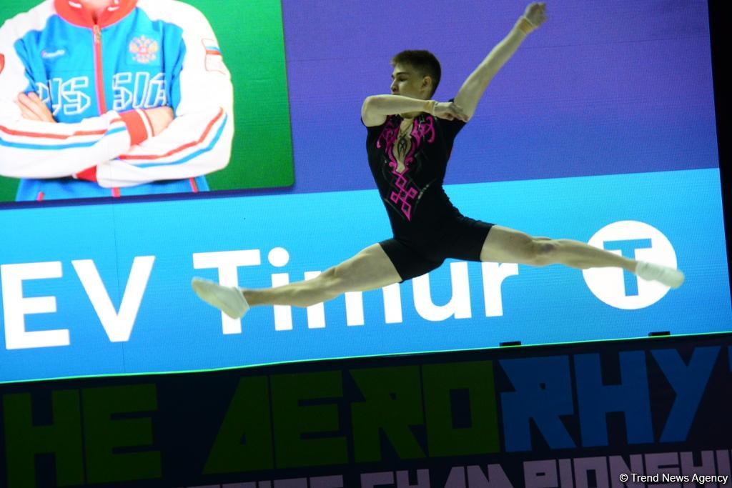 Best moments of 11th European Aerobic Gymnastics Championship finals in Baku (PHOTO)