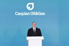 President Ilham Aliyev attends opening of 26th International Caspian Oil & Gas-2019 Exhibition and Conference (PHOTO)