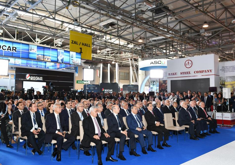 President Ilham Aliyev attends opening of 26th International Caspian Oil & Gas-2019 Exhibition and Conference (PHOTO)