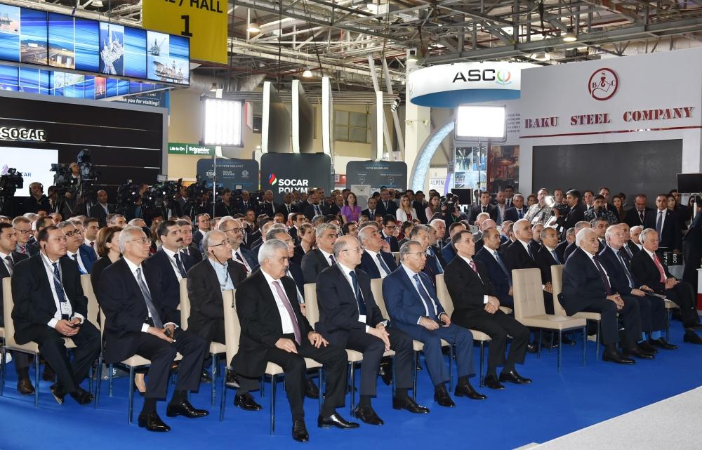 President Ilham Aliyev attends opening of 26th International Caspian Oil & Gas-2019 Exhibition and Conference (PHOTO)