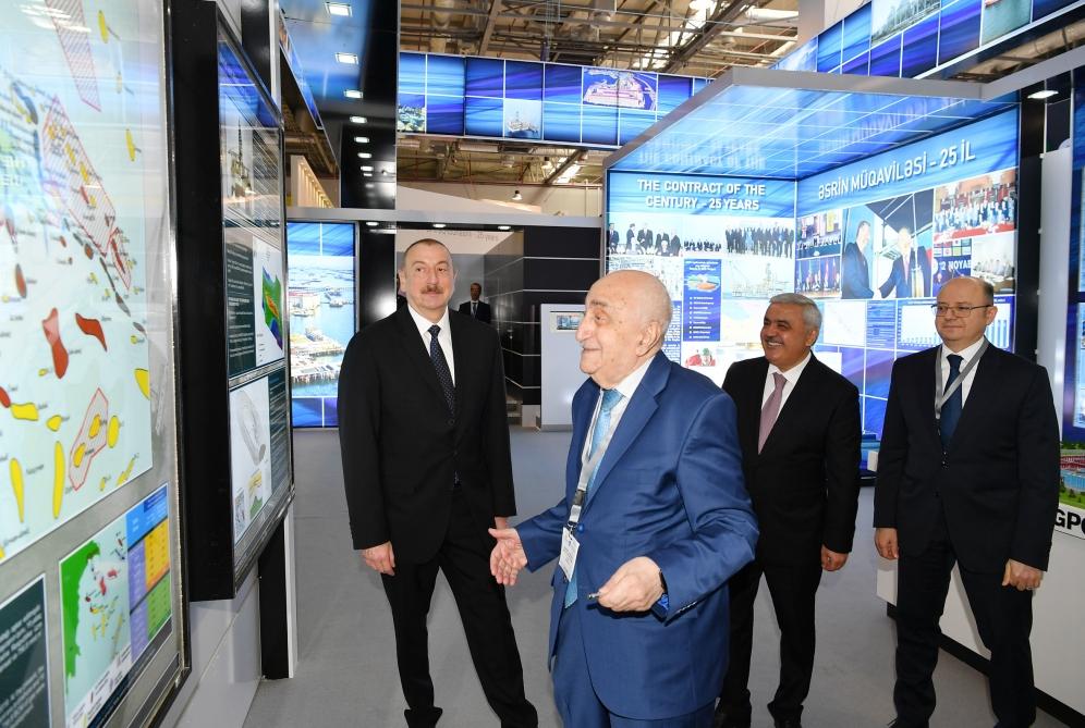 President Ilham Aliyev attends opening of 26th International Caspian Oil & Gas-2019 Exhibition and Conference (PHOTO)