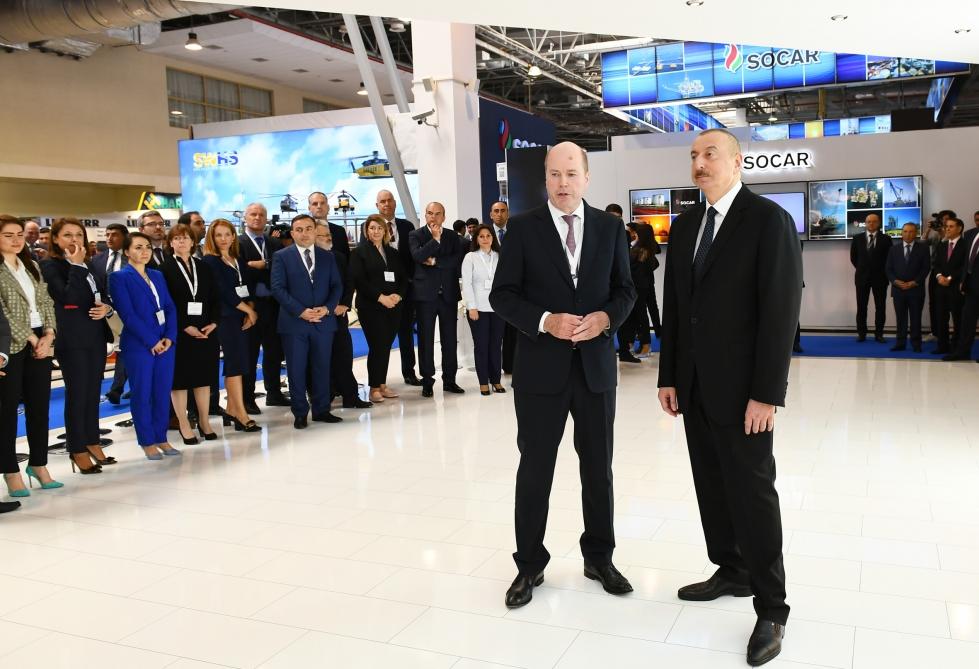 President Ilham Aliyev attends opening of 26th International Caspian Oil & Gas-2019 Exhibition and Conference (PHOTO)
