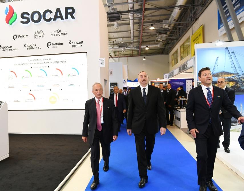 President Ilham Aliyev attends opening of 26th International Caspian Oil & Gas-2019 Exhibition and Conference (PHOTO)