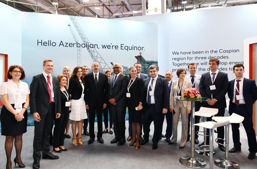 President Ilham Aliyev attends opening of 26th International Caspian Oil & Gas-2019 Exhibition and Conference (PHOTO)